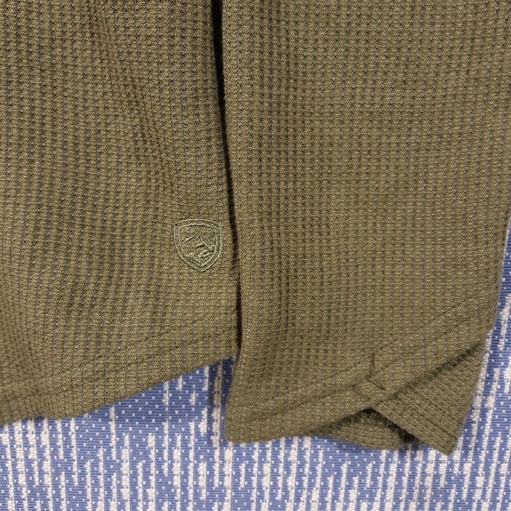 Kuhl Sweater Womens Medium Green Knit Outdoor Hiking Pullover - Picture 7 of 10